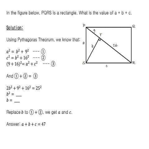 Weekly Dose 7 - Maths Olympiad Practice