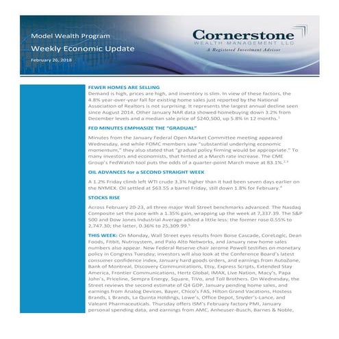 Weekly Economic Update