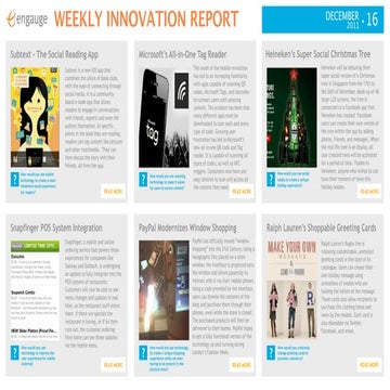 Weekly innovation report 12 16 ready