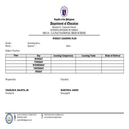 WEEKLY LEARNING PLAN RV1.0.docx