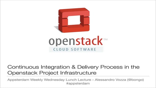 Weekly lecture appsterdam_19mar2014