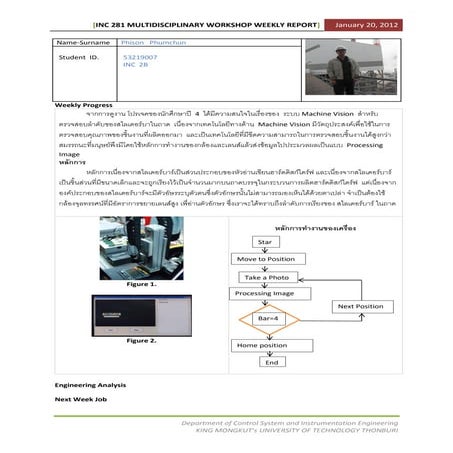 Weekly report template | DOCX