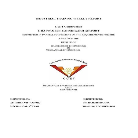 Weekly safety report abhishek vij