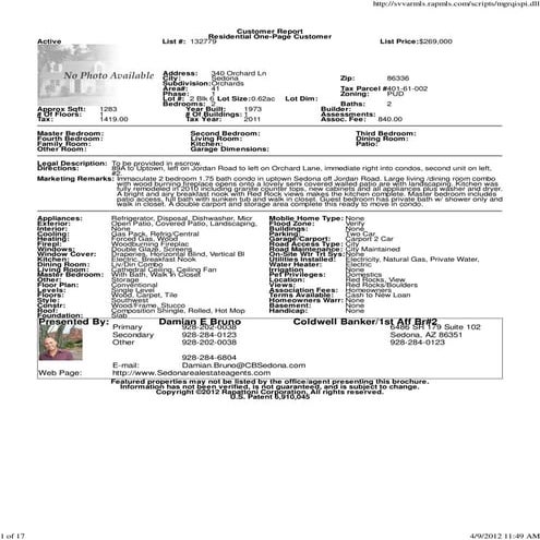 Weekly Verde Valley Real Estate Transaction Report | PDF