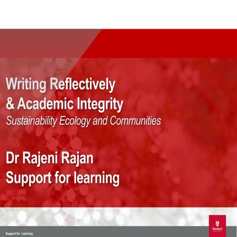 Week three v3 Writing reflectively and academic integrity RR.pptx