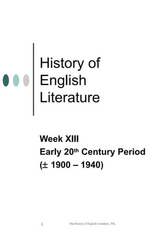 History of American Literature | PPT
