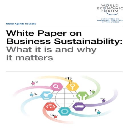 WEF White Peper on Business Sustainability, 2014