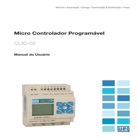 Weg rele-programavel-clic-02-3rd-manual-portugues-br | PDF