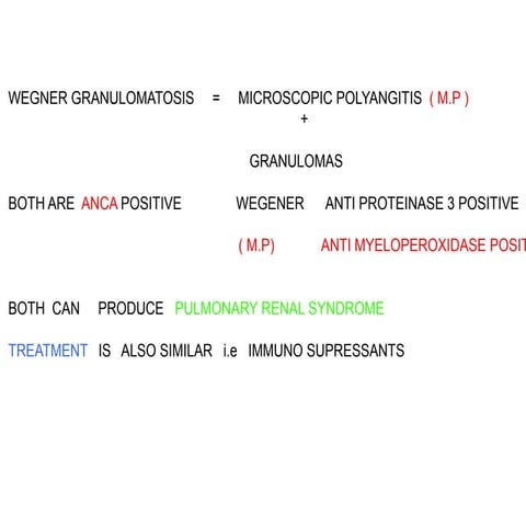 Wegener granulomatosis & microscopic polyangitis mathematical approach ...