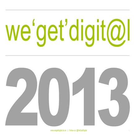 We get digital guide 2013