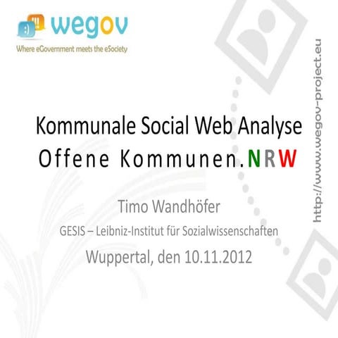 WeGov meets Offene Kommunen NRW