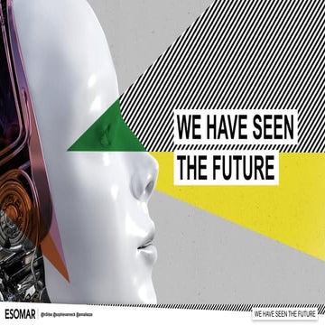 We have seen the future...