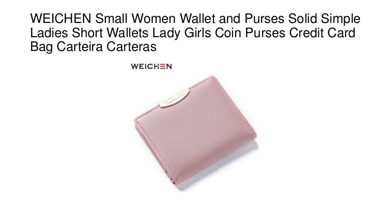 Women Small Wallet and Purses Solid Simple Ladies Short Wallets Lady Girls Coin Purses Credit Card Bag Carteira Carteras