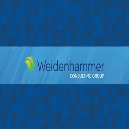 Weidenhammer Consulting Booklet