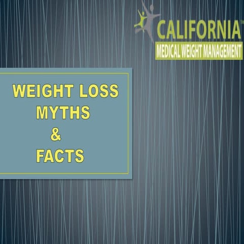 Weight Loss Facts and Myths