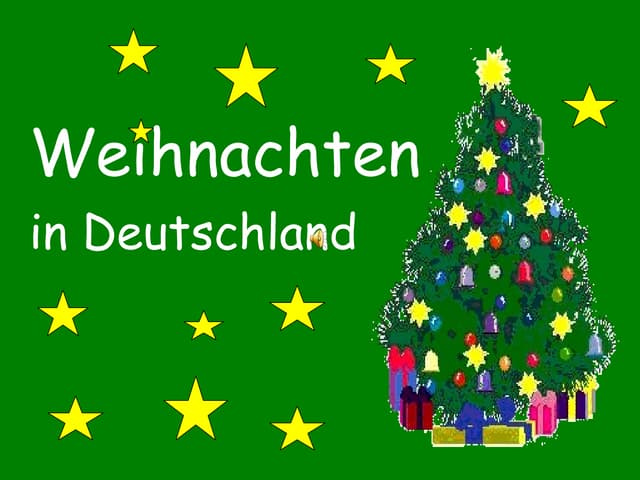 1 Weihnachten in Deutschland