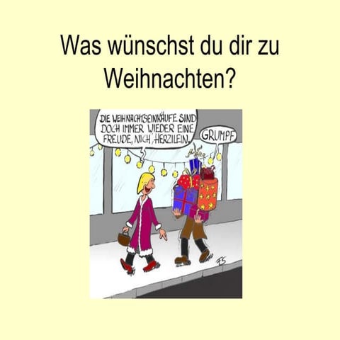 Weihnachtsgeschenke
