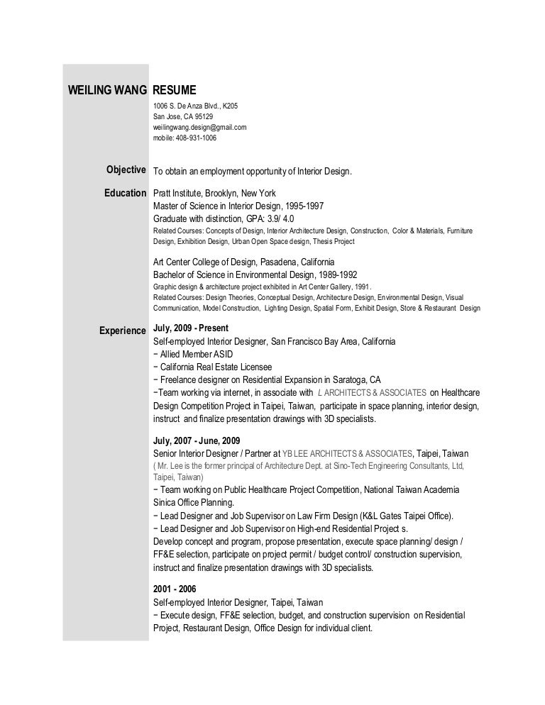 economics resumes