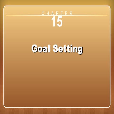 FW279 Goal Setting