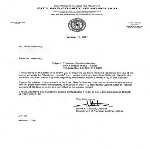 DPP Letter to Glenn Weinberg | PDF