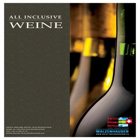 Weinauswahl "Heiraten all inclusive"