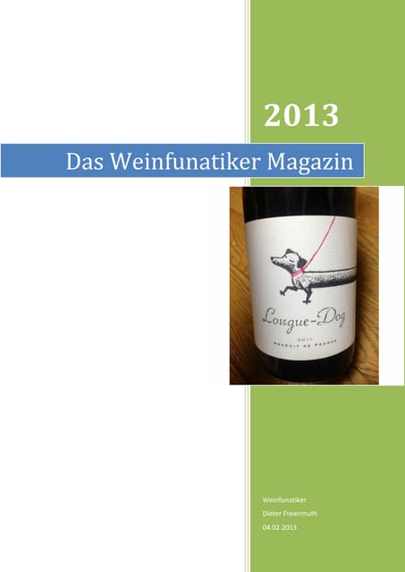 Weinfunatiker magazin februar
