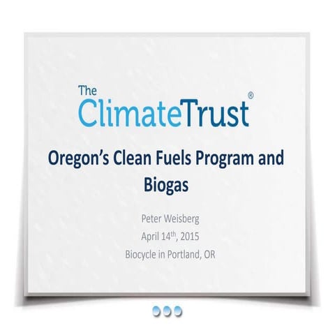 An Introduction to Carbon Offsets, Markets and Projects | PPTX