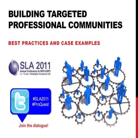 Building Targeted Professional Communities - Andy Weissberg