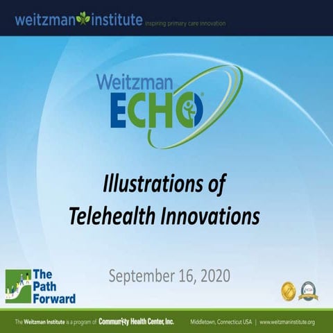 Illustrations of Telehealth Innovations