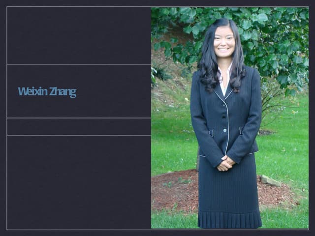 Weixin's resume-20