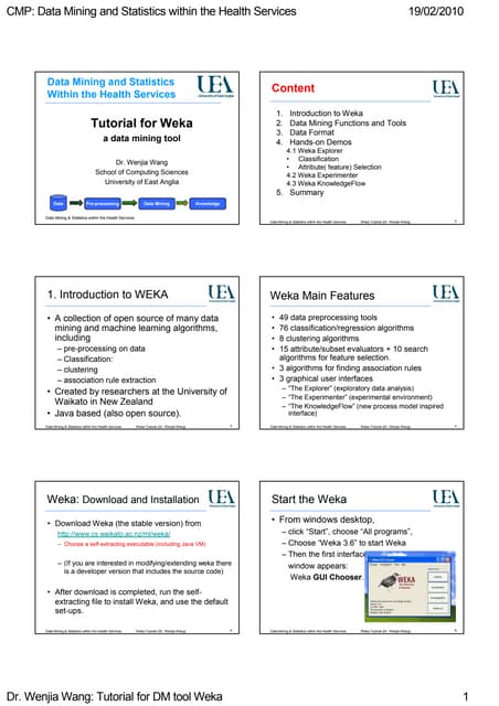 Wekatutorial
