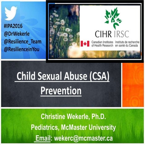 Protecting your child from sexual abuse | PPT