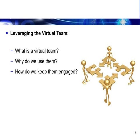 Welch Virtual Team Ppt