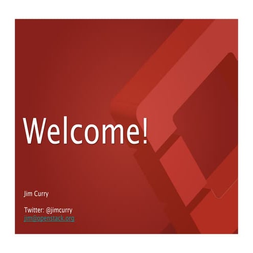 Jim Curry Welcome
