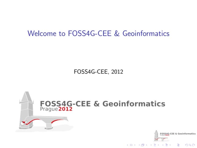Welcome to FOSS4G-CEE