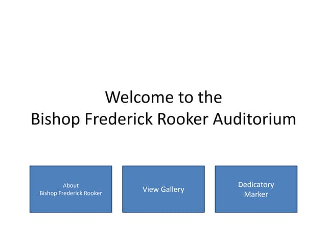 Welcome