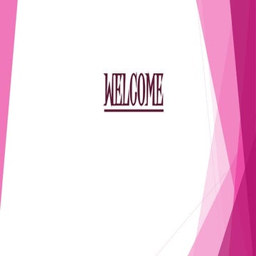 Welcome