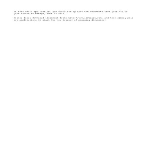 Welcome to iDocument | PDF
