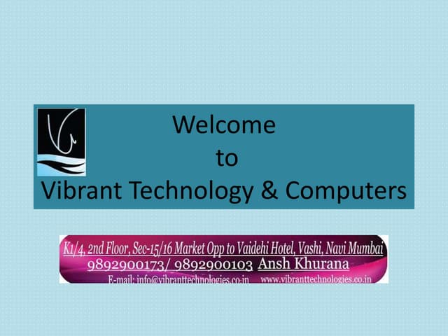 Welcome vibrant-technology-navimumbai