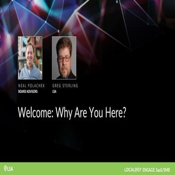 BITZ BOOTCAMP DC: Welcome - Why Are You Here? 