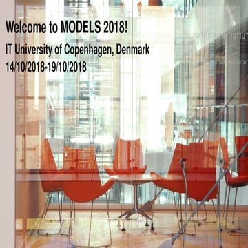 Welcome to MODELS 2018