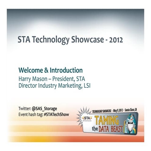 Welcome & introduction harry mason