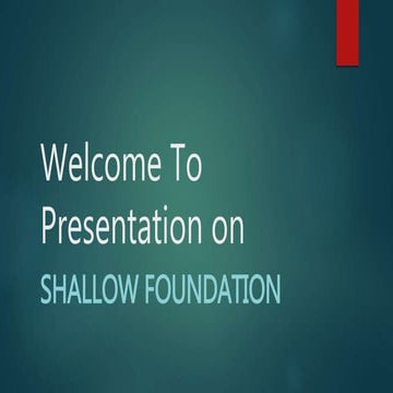 Welcome on presentation on