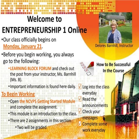 Welcome presentation spring 2014