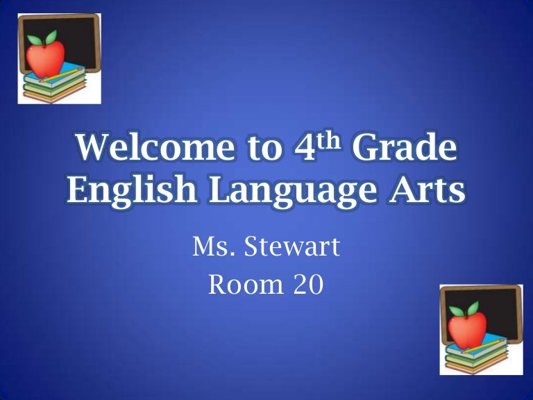4th Grade English Language Arts