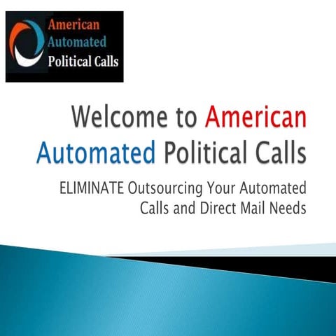 Welcome To American Automated Political Calls Software