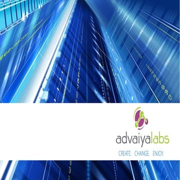 Welcome to advaiya labs