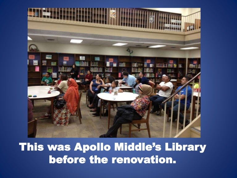 Welcome To Apollo Middle Prep S New Library