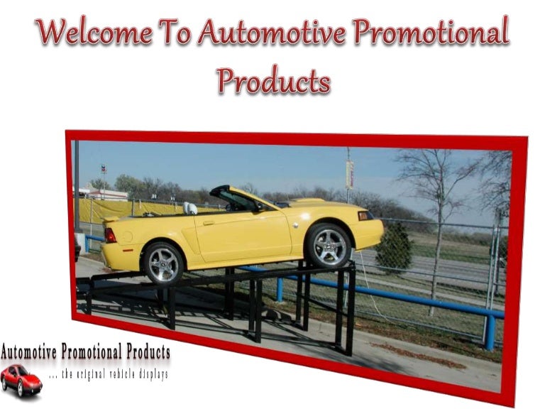 To Automotive Promotional Products