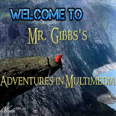 Welcome to Excel Adventures in Multimedia 2014